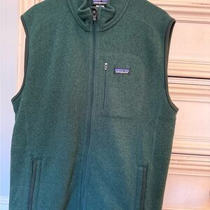 Patagonia Men's Forest Green Fleece Vest